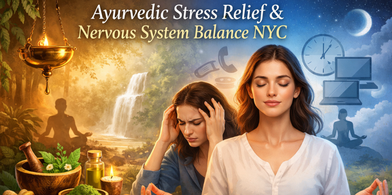 Ayurvedic treatment for stress and nervous system balance NYC