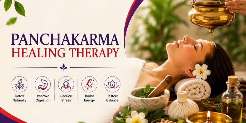 ### Begin Your Panchakarma Healing Journey Today Ready to restore balance, boost your energy, and experience the transformative benefits of Panchakarma Healing Therapy? At Sidhayur Holistic Wellness Center, our experienced Ayurvedic practitioners provide personalized Panchakarma and Ayurvedic detox programs tailored to your unique health needs. Whether you're looking to reduce stress, improve digestion, enhance vitality, or support long-term wellness, we're here to guide you on your healing journey. 📞 Call us at +1-347-762-3720 📧 Email: [simmichopra@sidhayur.com](mailto:simmichopra@sidhayur.com) Panchakarma healing therapy