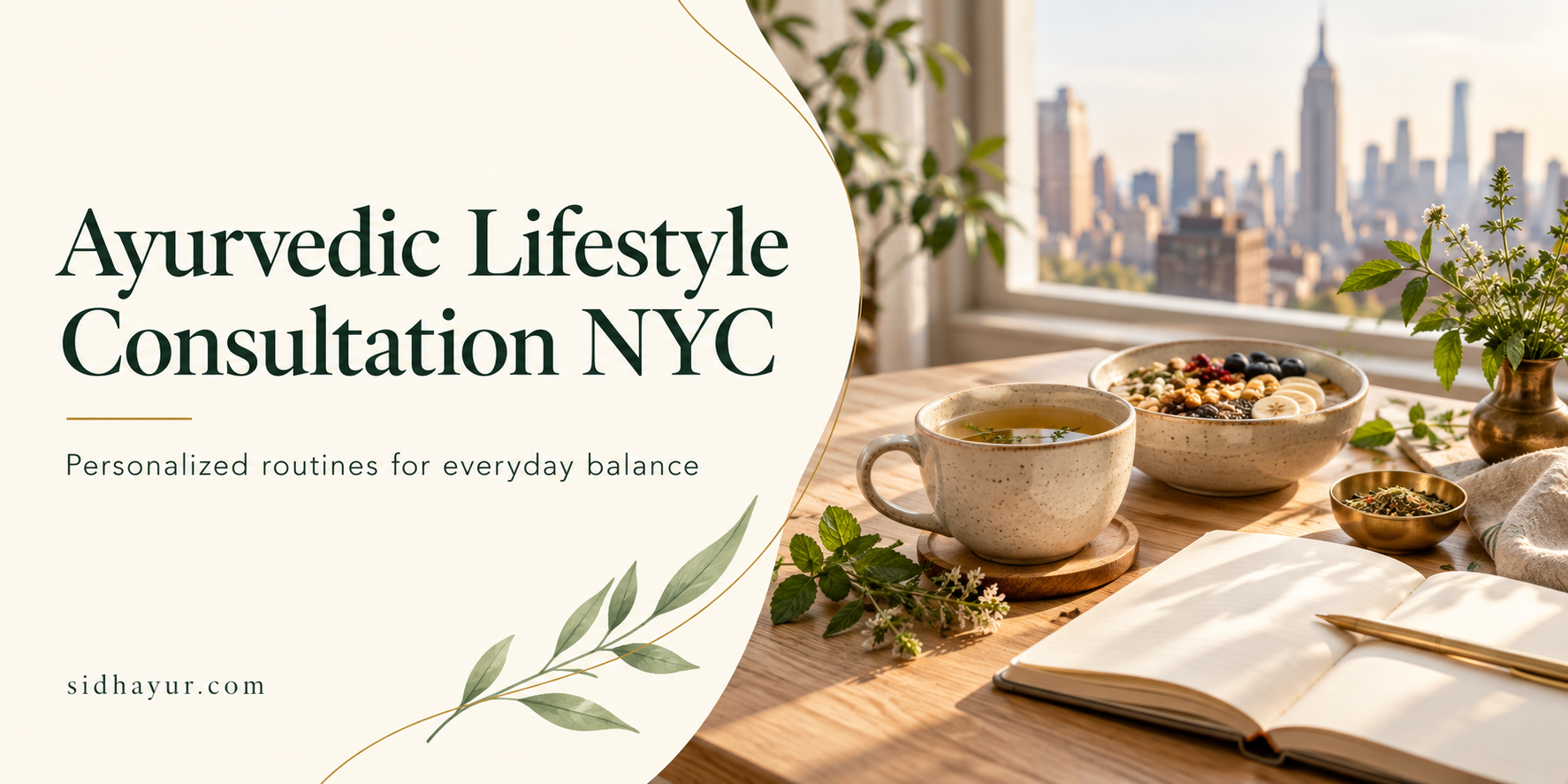 Ayurvedic lifestyle consultation in NYC